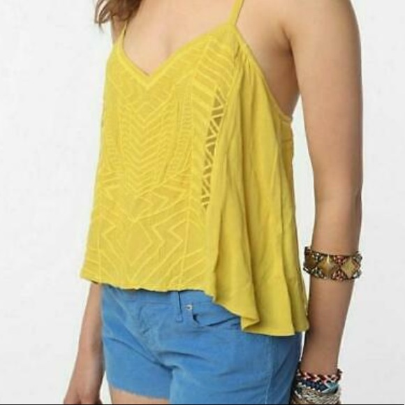 Urban Outfitters Tops - 3/$25 Ecote Embroidered Lightweight Tank Size S